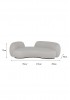 Chani Curved Sofa 3 Seater  210W 
